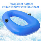 Maxbell Inflatable Pool Raft Durability Inflatable Boat for Summer Holiday Traveling
