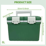 Maxbell Insulated Portable Cooler Versatile Carrier Ice Chest for Sports Outdoor BBQ 8L