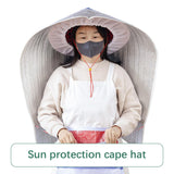 Maxbell Tea Picking Sun Hat Summer Lightweight Cooling Outdoor Sun Hat for Men Women