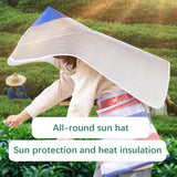 Maxbell Tea Picking Sun Hat Summer Lightweight Cooling Outdoor Sun Hat for Men Women