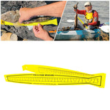 Maxbell Fish Measuring Board 31inch/80cm Folding Fish Ruler for Kayaks Shore Sailing