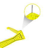 Maxbell Fish Measuring Board 31inch/80cm Folding Fish Ruler for Kayaks Shore Sailing