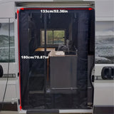 Maxbell RV Door Screen Anti Flying Protector Car Door Screen for Road Trip Car Truck