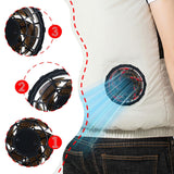 Maxbell Cooling Vest Fan Silent Air Conditioning Clothing Fan for Work Summer Sports 5V