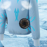 Maxbell Cooling Vest Fan Silent Air Conditioning Clothing Fan for Work Summer Sports 12V