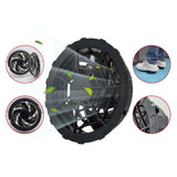 Maxbell Cooling Vest Fan Silent Air Conditioning Clothing Fan for Work Summer Sports 12V