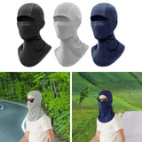 Maxbell Balaclava Face Mask Comfortable Summer Face Cover for Cycling Fishing Riding Black