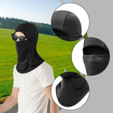 Maxbell Balaclava Face Mask Comfortable Summer Face Cover for Cycling Fishing Riding Black