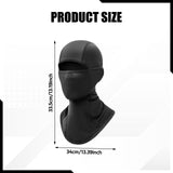 Maxbell Balaclava Face Mask Comfortable Summer Face Cover for Cycling Fishing Riding Black