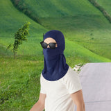 Maxbell Balaclava Face Mask Comfortable Summer Face Cover for Cycling Fishing Riding Dark Blue