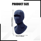 Maxbell Balaclava Face Mask Comfortable Summer Face Cover for Cycling Fishing Riding Dark Blue