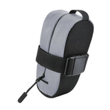 Maxbell Bicycle Saddle Bag with Zipper Cycling Accessories Portable Travel Seat Pack Argent Reflective