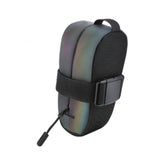 Maxbell Bicycle Saddle Bag with Zipper Cycling Accessories Portable Travel Seat Pack Colorful Reflective
