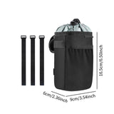 Maxbell Bike Cup Holder Bicycle Water Bottle Holder for Outdoor Mountain Road E Bike Black