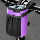 Maxbell Bike Cup Holder Bicycle Water Bottle Holder for Outdoor Mountain Road E Bike Purple