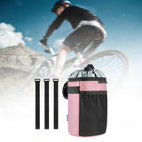 Maxbell Bike Cup Holder Bicycle Water Bottle Holder for Outdoor Mountain Road E Bike Pink