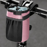 Maxbell Bike Cup Holder Bicycle Water Bottle Holder for Outdoor Mountain Road E Bike Pink