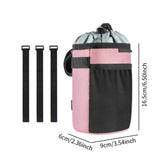 Maxbell Bike Cup Holder Bicycle Water Bottle Holder for Outdoor Mountain Road E Bike Pink