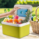 Maxbell Portable Cooler Box Lightweight with Extra Ice Pack for BBQ Boating Shopping