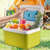 Maxbell Portable Cooler Box Lightweight with Extra Ice Pack for BBQ Boating Shopping
