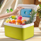 Maxbell Portable Cooler Box Lightweight with Extra Ice Pack for BBQ Boating Shopping