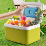 Maxbell Portable Cooler Box Lightweight with Extra Ice Pack for BBQ Boating Shopping