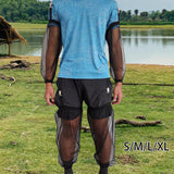 Maxbell Mosquito Arm Sleeves and Leg Sleeves Physical Barrier for Outdoor Activities S for kids