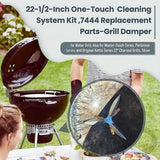 Maxbell 22-1/2-inch Cleaning System Kit Enhance Ventilation Control Silver Accessory