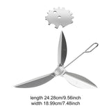 Maxbell 22-1/2-inch Cleaning System Kit Enhance Ventilation Control Silver Accessory