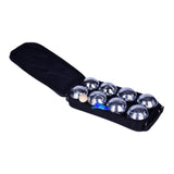 Maxbell Bocce Ball Accessories Petanque Ball for Playground Outdoor Activities Beach 8 Piece