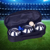Maxbell Bocce Ball Accessories Petanque Ball for Playground Outdoor Activities Beach 3 Piece