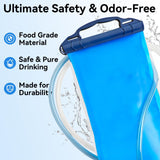 Maxbell Hydration Bladder Leakproof Camping Water Bladder for Running Outdoor Sports Blue