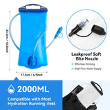 Maxbell Hydration Bladder Leakproof Camping Water Bladder for Running Outdoor Sports Blue