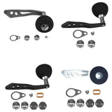 Maxbell Fishing Reel Handle with Fittings Mounted Nuts Repair Rocker Arm Accessories Style A