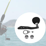 Maxbell Fishing Reel Handle with Fittings Mounted Nuts Repair Rocker Arm Accessories Style A