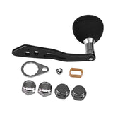 Maxbell Fishing Reel Handle with Fittings Mounted Nuts Repair Rocker Arm Accessories Style B