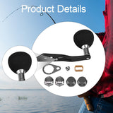 Maxbell Fishing Reel Handle with Fittings Mounted Nuts Repair Rocker Arm Accessories Style B