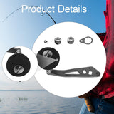 Maxbell Fishing Reel Handle with Fittings Mounted Nuts Repair Rocker Arm Accessories Style C