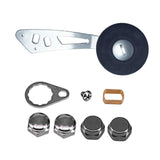 Maxbell Fishing Reel Handle with Fittings Mounted Nuts Repair Rocker Arm Accessories Style D