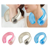 Maxbell Outdoor Cooling Neck Cooler Summer Icing Neck Fan for Sports Camping Jogging Pink