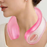 Maxbell Outdoor Cooling Neck Cooler Summer Icing Neck Fan for Sports Camping Jogging Pink