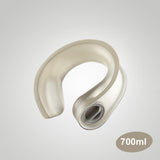 Maxbell Outdoor Cooling Neck Cooler Summer Icing Neck Fan for Sports Camping Jogging Grey