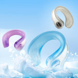 Maxbell Outdoor Cooling Neck Cooler Summer Icing Neck Fan for Sports Camping Jogging Blue