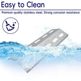 Maxbell 2x Heat Plate Shield Convenient Oven Hot Plate for Home Backpacking Backyard
