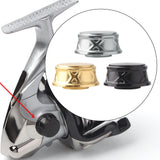 Maxbell Fishing Reel Handle Cap /D Spinning Reels Upgrade Reel Screws Nut Cover argent