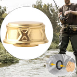 Maxbell Fishing Reel Handle Cap /D Spinning Reels Upgrade Reel Screws Nut Cover gold