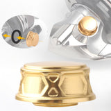 Maxbell Fishing Reel Handle Cap /D Spinning Reels Upgrade Reel Screws Nut Cover gold