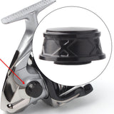 Maxbell Fishing Reel Handle Cap /D Spinning Reels Upgrade Reel Screws Nut Cover black