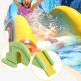 Maxbell Inflatable Water Slide Stable Activity Center Indoor Backyard Fun Pool Slide
