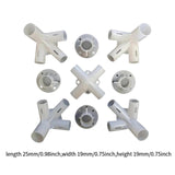 Maxbell 9Pcs Spare Parts Feet Corner Center Connector for Backpacking Outdoor